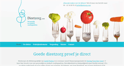 Desktop Screenshot of dieetzorg.com